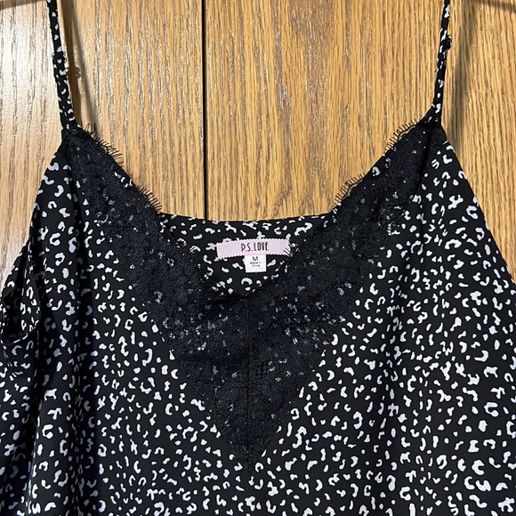 P.S. Love animal print cami - size M - Picture 3 of 8